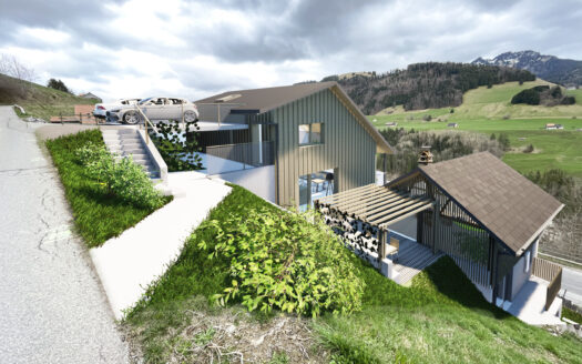 CERNIAT – Terrain de 600m2 avec permis de construire en force !