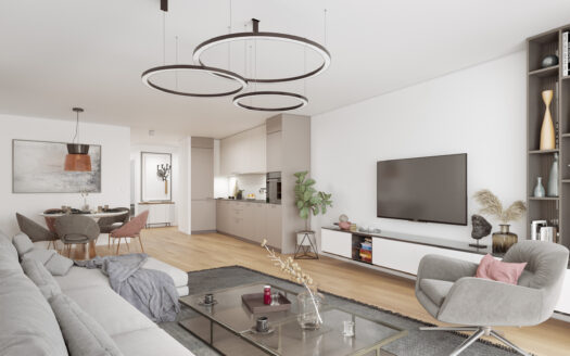 Appartements adaptés de 2.5 pces – Ecoquartier des Echervettes, Romont